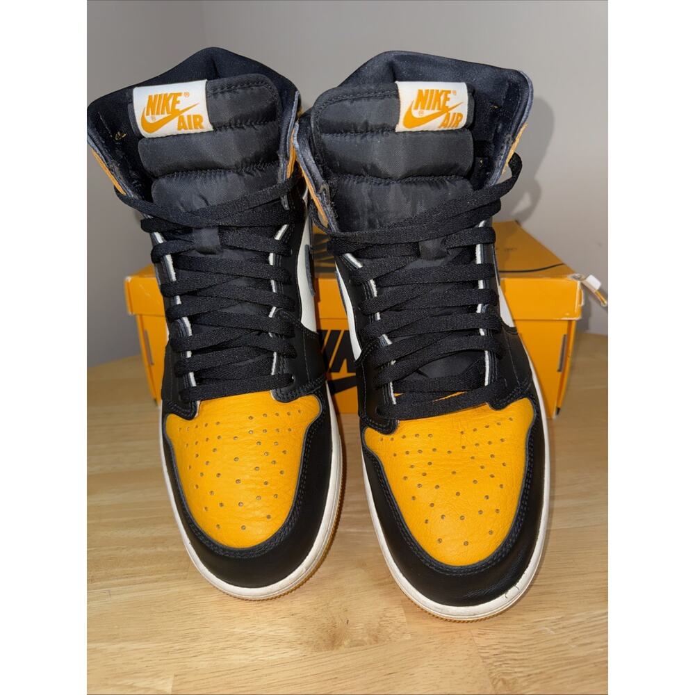 Size 13 - Jordan 1 Retro OG High Yellow Toe OG BOX lightly Used - Picture 5 of 11